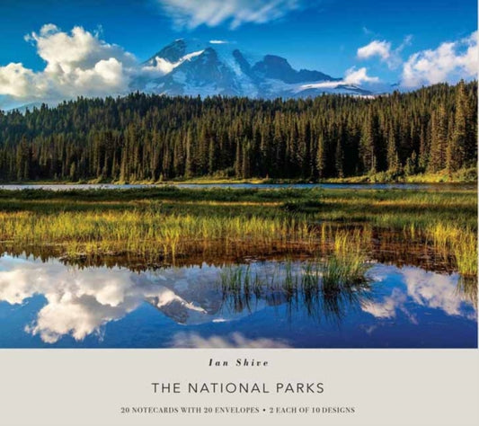 Book cover of: Ian Shive: The National Parks Blank Boxed Notecards