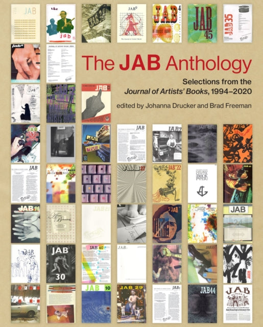 Book cover of: JAB Anthology. By: Johanna Drucker