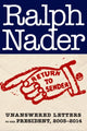 Book cover of: Return to Sender. By: Ralph Nader