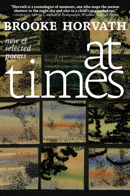 Book cover of: At Times. By: Brooke Horvath