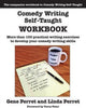 Book cover of: Comedy Writing Self-Taught Workbook. By: Gene Perret