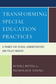 Book cover of: Transforming Special Education Practices. By: Nicholas D. Young