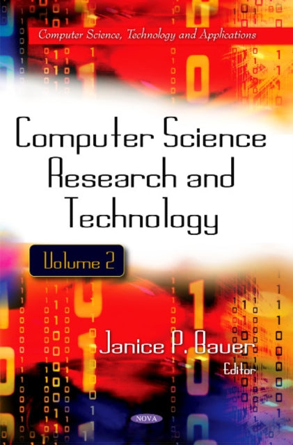 Book cover of: Computer Science Research & Technology. By: Janice P. Bauer