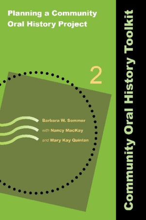 Planning a Community Oral History Project