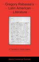 Book cover of: Gregory Rabassa's Latin American Literature. By: María Constanza Guzmán