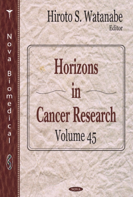 Book cover of: Horizons in Cancer Research