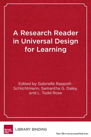 Research Reader in Universal Design for Learning
