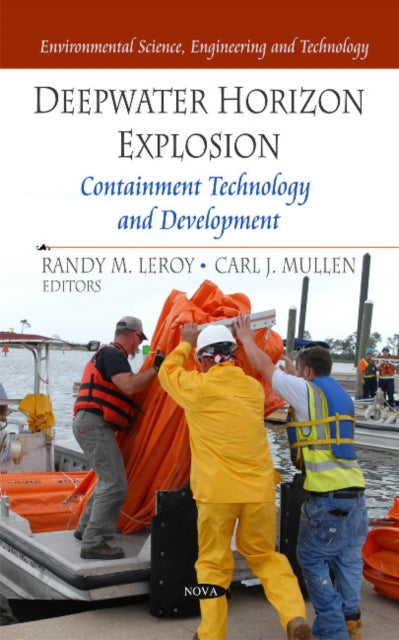 Book cover of: Deepwater Horizon Explosion. By: Randy M. Leroy