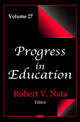 Book cover of: Progress in Education