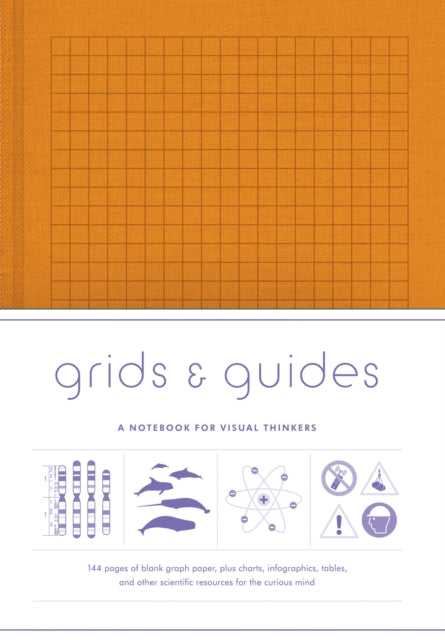 Grids & Guides Orange, A Notebook for Visual Thinkers