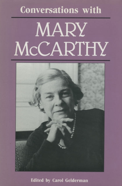 Book cover of: Conversations with Mary McCarthy. By: Carol Gelderman
