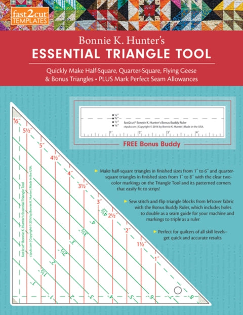 fast2cut® Bonnie K. Hunter's Essential Triangle Tool