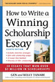 Book cover of: How to Write a Winning Scholarship Essay. By: Gen Tanabe