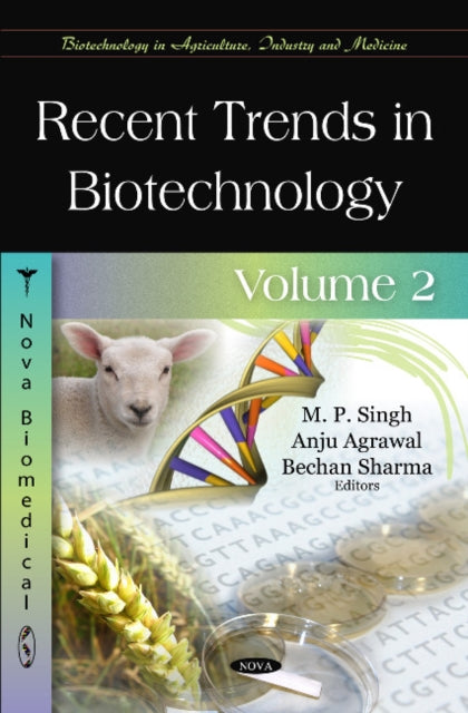 Book cover of: Recent Trends in Biotechnology. By: Singh, M. P.
