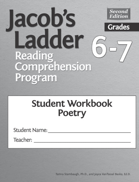 Book cover of: Jacob's Ladder Reading Comprehension Program. By: Joyce VanTassel-Baska