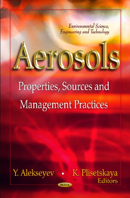 Book cover of: Aerosols. By: Yakov Alekseyev