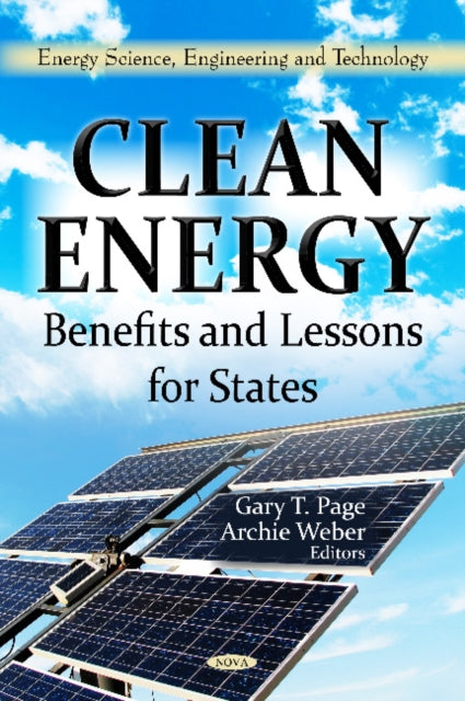 Book cover of: Clean Energy. By: Gary T. Page