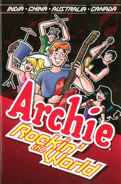 Book cover of: Archie: Rockin' The World. By: Dan Parent