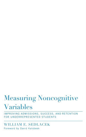Measuring Noncognitive Variables