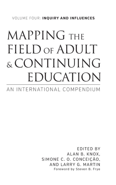Book cover of: Mapping the Field of Adult and Continuing Education. By: Alan B. Knox