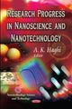 Book cover of: Research Progress in Nanoscience & Nanotechnology. By: A. K. Haghi