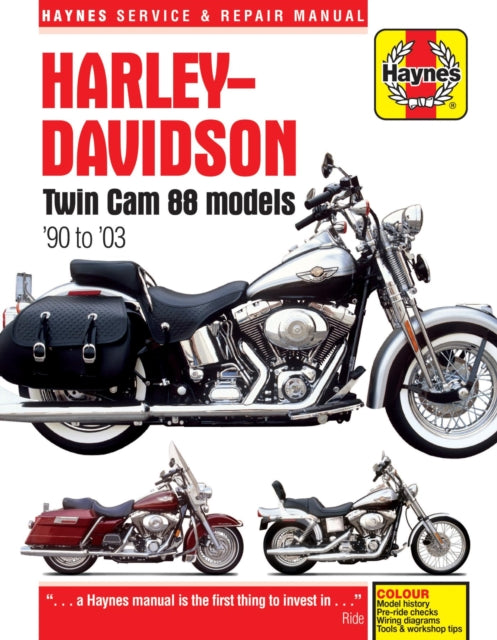 Harley-Davidson Twin Cam 88, 96 & 103 Models (99 - 10) Haynes Repair Manual, 99-10 9781620921098 Haynes Manuals