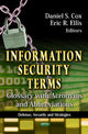 Book cover of: Information Security Terms. By: Daniel S. Cox