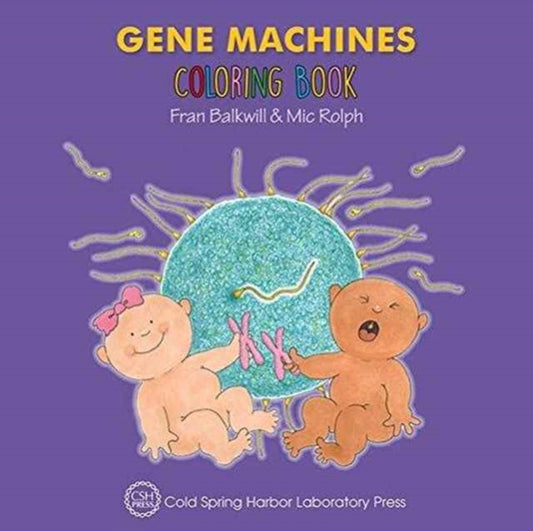 Book cover of: Gene Machines Coloring Book. By: Fran Balkwill