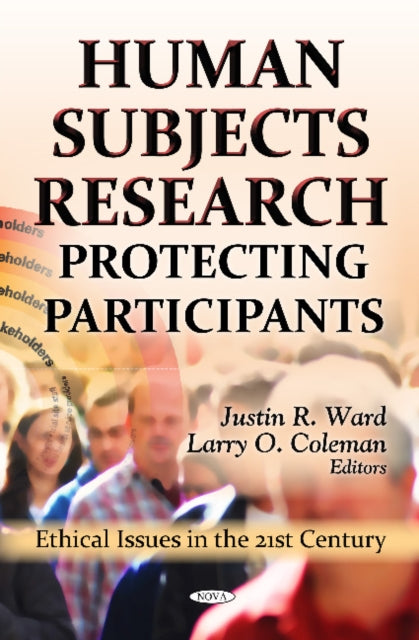 Book cover of: Human Subjects Research. By: Justin R. Ward