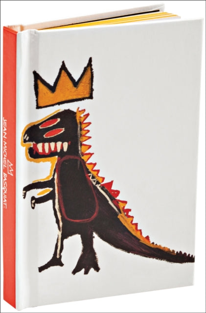Book cover of: Jean-Michel Basquiat Dino (Pez Dispenser) Mini Notebook. By: Jean Michel Basquiat