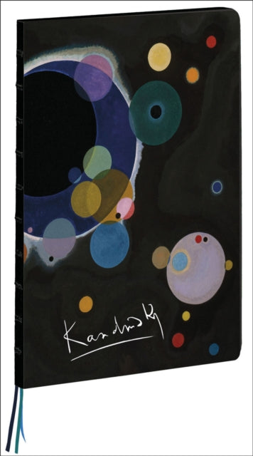 Book cover of: Several Circles, Vasily Kandinsky A4 Notebook. By: Vasily  Kandinsky