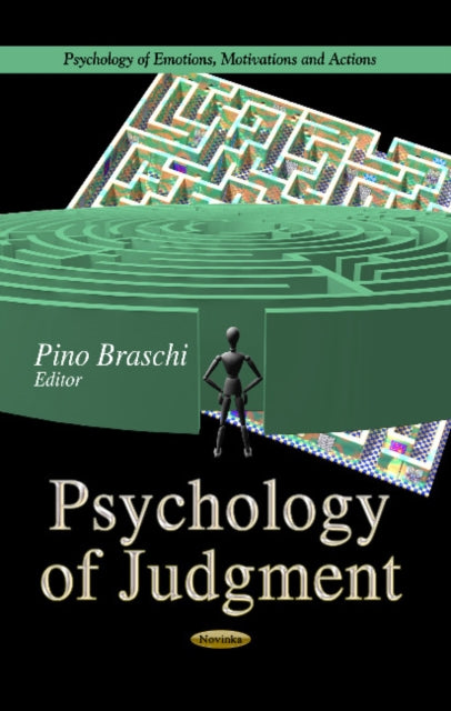 Book cover of: Psychology of Judgment. By: Pino Braschi