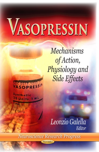 Book cover of: Vasopressin. By: Leonzio Galella