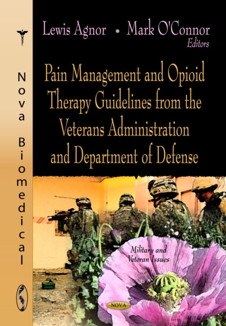 Book cover of: Pain Management & Opioid Therapy Guidelines from the Veterans Administration & Department of Defense