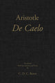 Book cover of: De Caelo. By: Aristotle