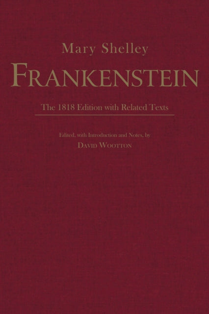Book cover of: Frankenstein. By: Mary Shelley