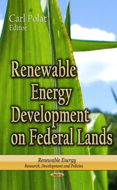 Book cover of: Renewable Energy Development on Federal Lands