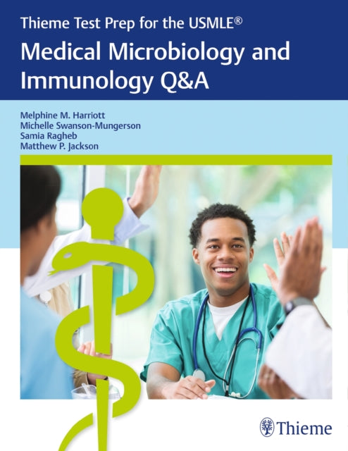 Book cover of: Thieme Test Prep for the USMLE®: Medical Microbiology and Immunology Q&a. By: Melphine M. Harriott