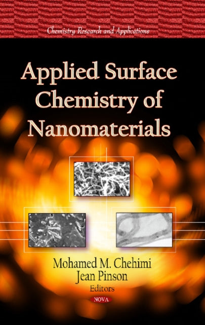 Book cover of: Applied Surface Chemistry of Nanomaterials. By: Mohamed M. Chehimi
