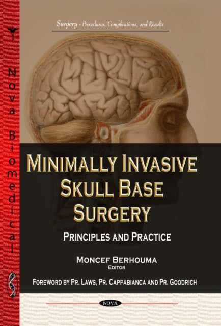 Book cover of: Minimally Invasive Skull Base Surgery. By: Moncef Berhouma