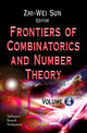Book cover of: Frontiers of Combinatorics & Number Theory. By: Zhi-Wei Sun