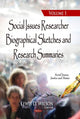 Book cover of: Social Issues Researcher Biographical Sketches & Research Summaries. By: Lewis D. Wilson
