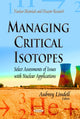 Book cover of: Managing Critical Isotopes. By: Aubrey Lindell