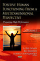 Book cover of: Positive Human Functioning from a Multidimensional Perspective. By: A. Rui Gomes