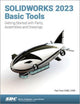 Book cover of: SOLIDWORKS 2023 Basic Tools. By: Paul Tran
