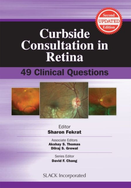 Book cover of: Curbside Consultation in Retina. By: Sharon Fekrat