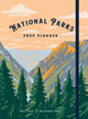 Book cover of: National Parks 2024 Weekly Planner. By: Editors of Rock Point