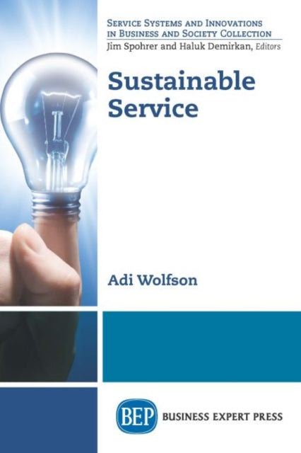 Book cover of: Sustainable Service. By: Adi Wolfson
