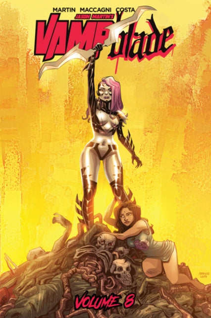 Book cover of: Vampblade Volume 8: Queen of Hell. By: Jason Martin