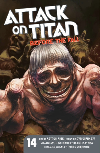 Book cover of: Attack On Titan: Before The Fall 14. By: 涼風涼